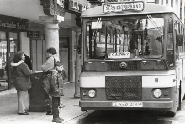 El servicio de autobús urbano de Teruel se modernizó con el inicio del siglo XXI tras un complicado proceso