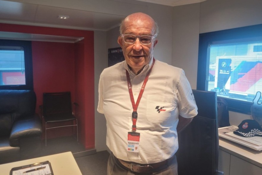 Carmelo Ezpeleta, CEO de Dorna Sports: “Las administraciones están ahora implicadas en la continuidad de la MotoGP en Alcañiz”