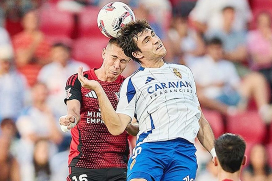 Pablo Tomeo, el muro que secó la racha atacante del Zaragoza