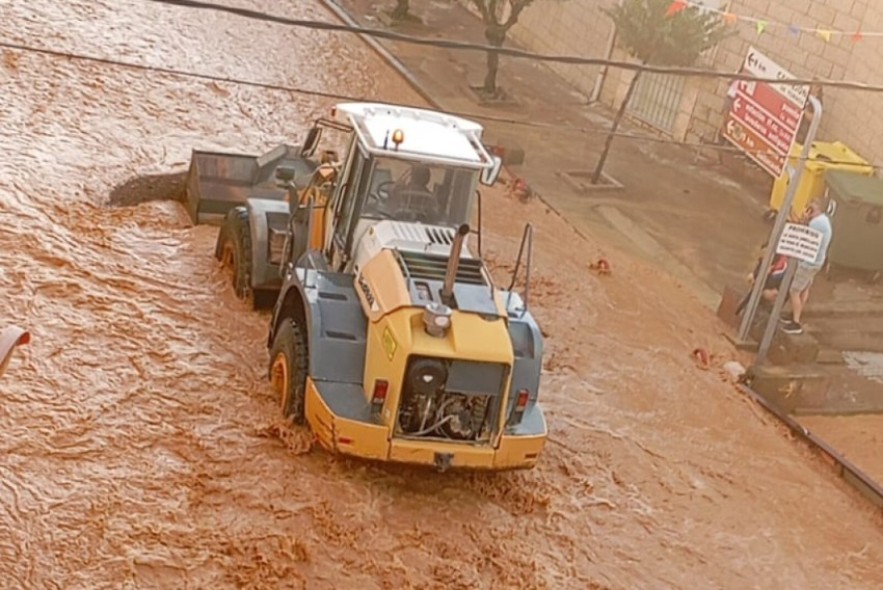 La violencia de las avenidas y las riadas causa destrozos en numerosos municipios