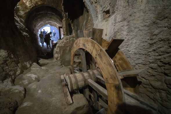 Entre lanas y lañas; Calamocha saca pecho de su patrimonio industrial hidráulico recuperado