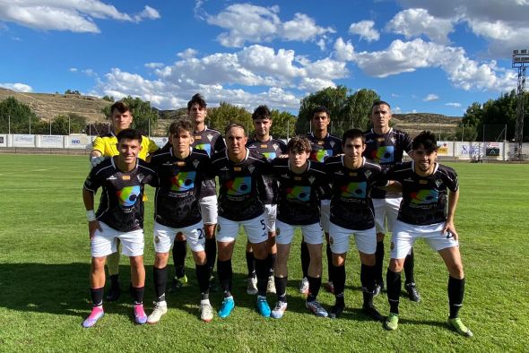 Buen empate del Alcañiz CF en su visita al Calatayud