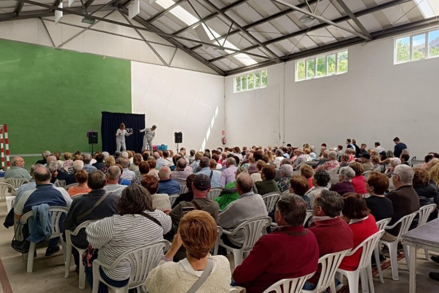 Jorcas acoge el encuentro de mayores de la Comunidad de Teruel