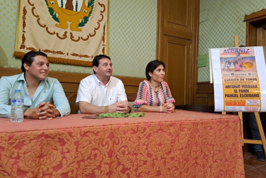 La corrida de toros de la tarde de este martes en Alcañiz queda suspendida porque la empresa adjudicataria Dorado Sevilla “no ha presentado en tiempo y forma el ganado”