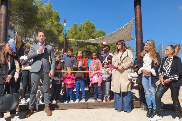 Inaugurado el parque de ocio familiar El Castelillo en el municipio de Alloza