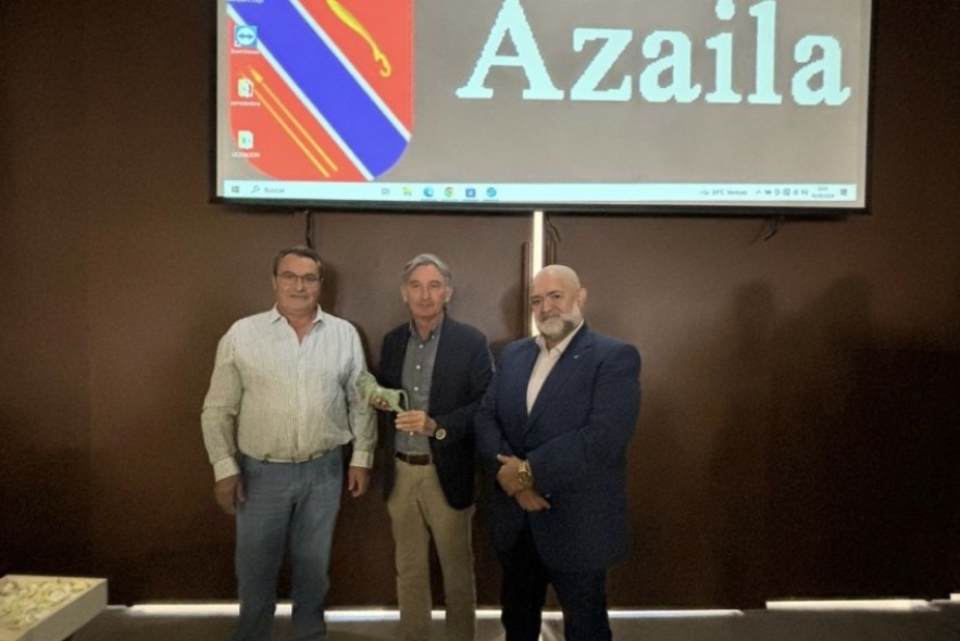 La Asociación Cultural Sedeisken de Azaila otorga su premio a la Dirección General de Patrimonio Cultural del Gobierno de Aragón