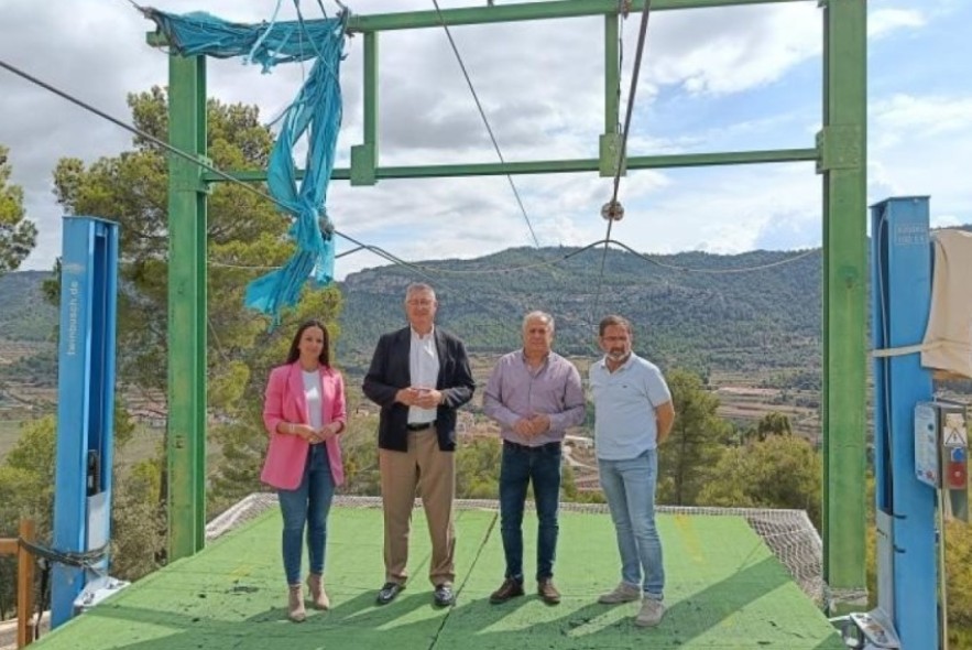 Blasco destaca la convivencia entre medio ambiente y turismo en la Comarca del Matarraña