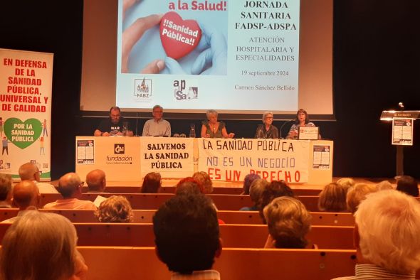 El MAR da su visión de la sanidad pública en una sesión en Zaragoza