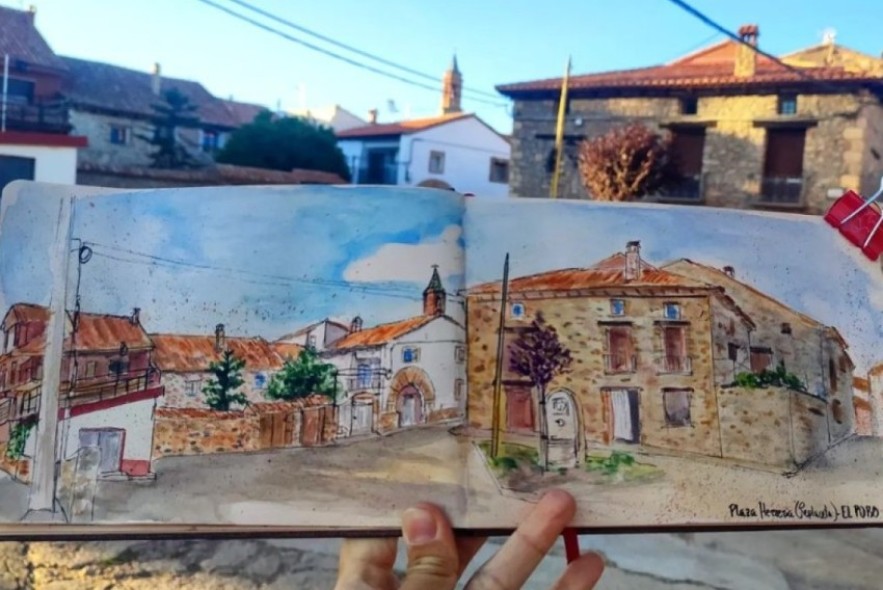 Unos 60 aficionados al ‘sketching’ participarán en un encuentro en Teruel