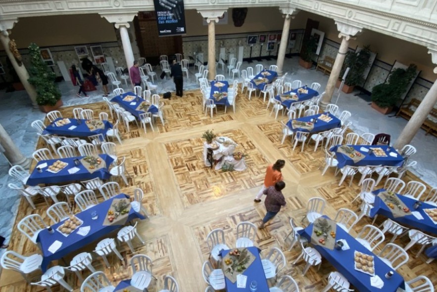 Manos Unidas celebra en Teruel  su cena del hambre el 2 de octubre en el Claustro del Obispado