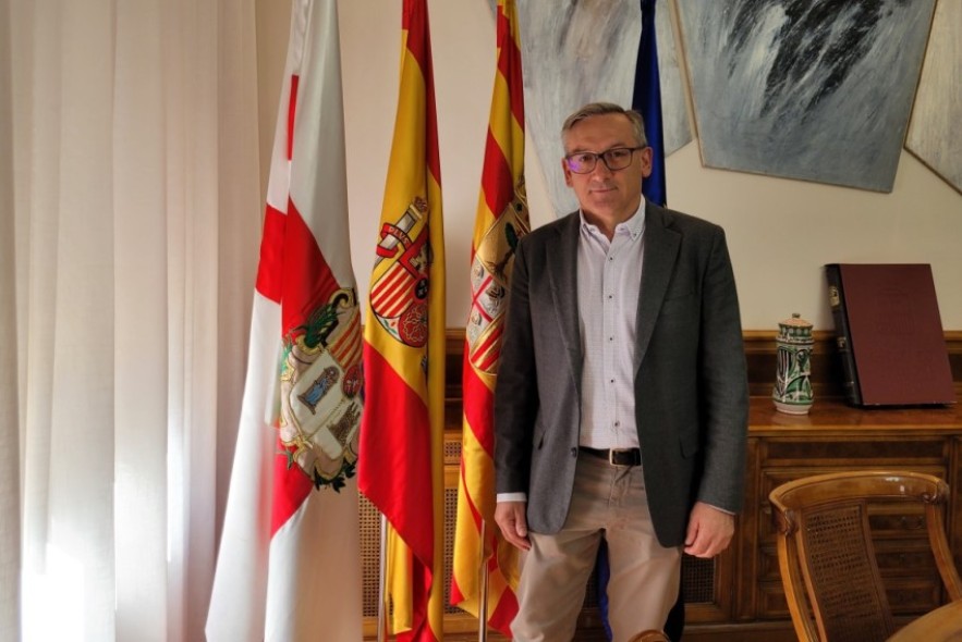 Joaquín Juste, presidente de la Diputación Provincial de Teruel: “Apoyamos los proyectos de la provincia y Motorland es uno de ellos”