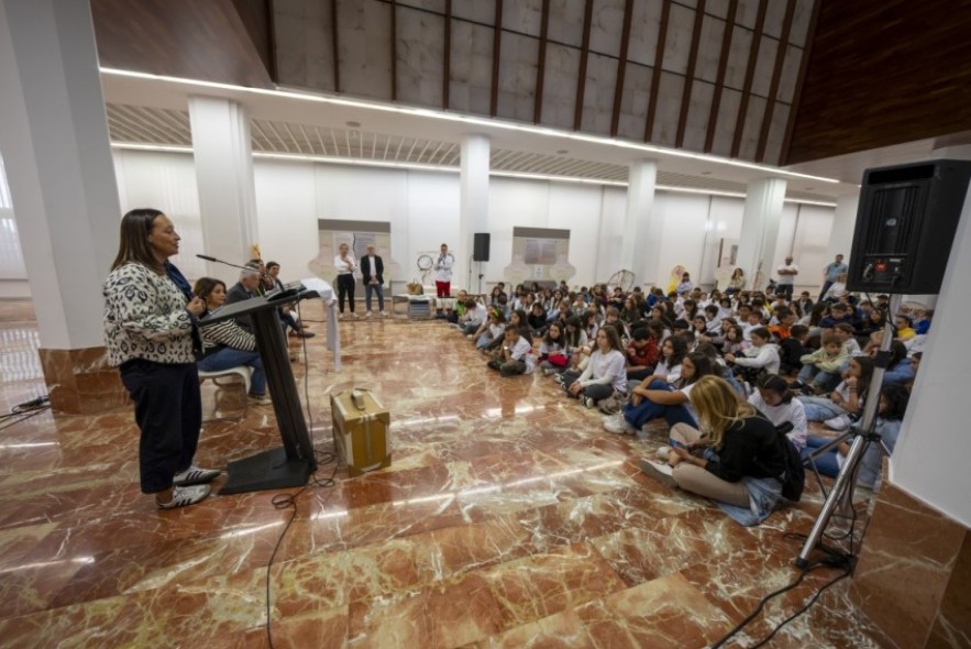 Ciento veinte niños de todo Aragón debaten en Teruel acerca del bienestar emocional