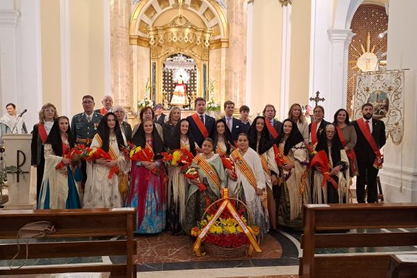 La lluvia no puede en Calanda con la devoción a su patrona, la Virgen del Pilar