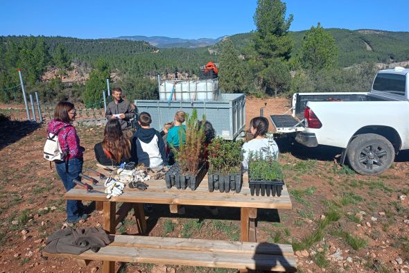 Los niños de San Agustín conocen mejor su entorno a través de talleres medioambientales