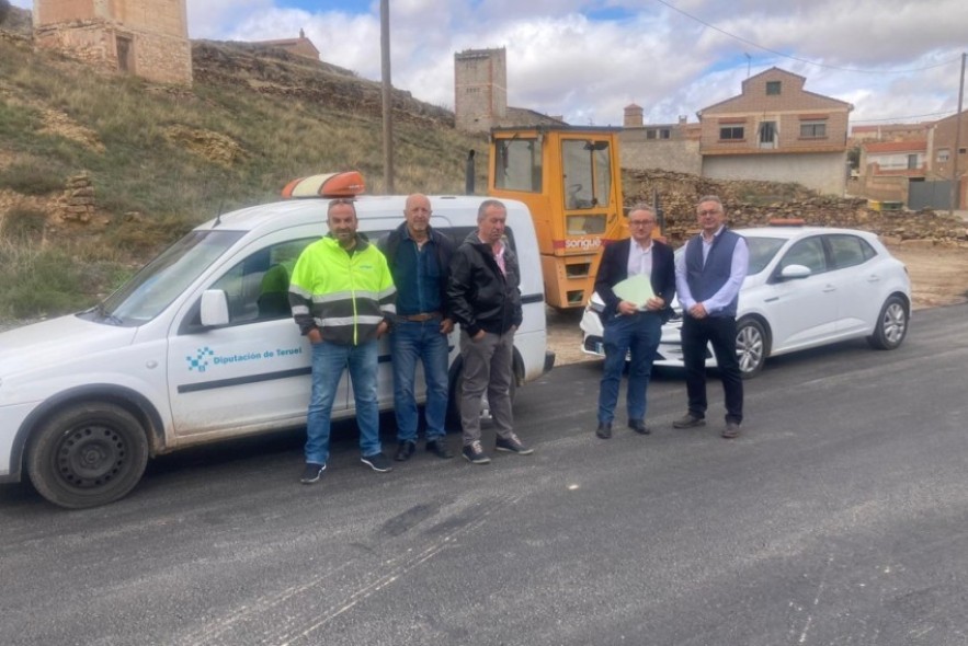 La Diputación de Teruel invierte cinco millones de euros en el arreglo y mejora de las carreteras de la provincia