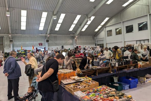 Unos 3.000 visitantes y buenas ventas, balance de Antiquarius en Calamocha