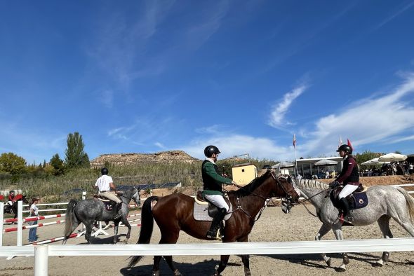 El Club Hípico de Alcañiz acoge a más de 130 jinetes en un fin de semana