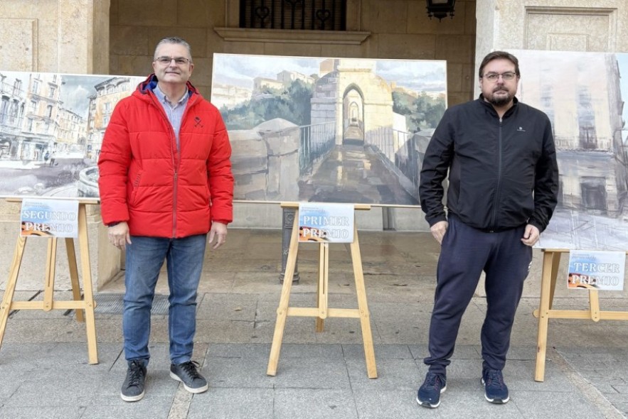 Carlos Montesinos gana por tercera ocasión consecutiva el Concurso de Pintura Rápida