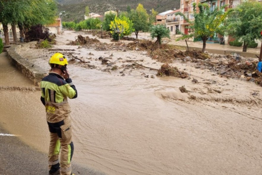 Los vecinos desalojados en Montalbán de viviendas cercanas al río vuelven a sus casas