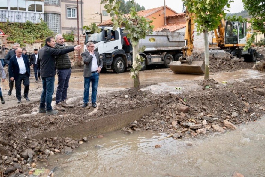 Azcón: Hemos tenido suerte, son daños materiales que arreglaremos