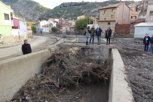 Un convenio específico con la DGA afrontará  los 3,5 millones en daños de Montalbán