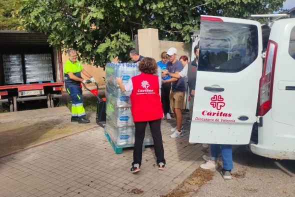 Cáritas Teruel recibe cerca de 60.000 euros para destinarlos a Valencia