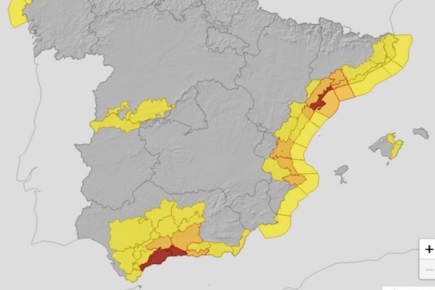 Las Comarcas de Bajo Aragón, Matarraña, Bajo Aragón-Caspe y Maestrazgo, en alerta por posibles crecidas