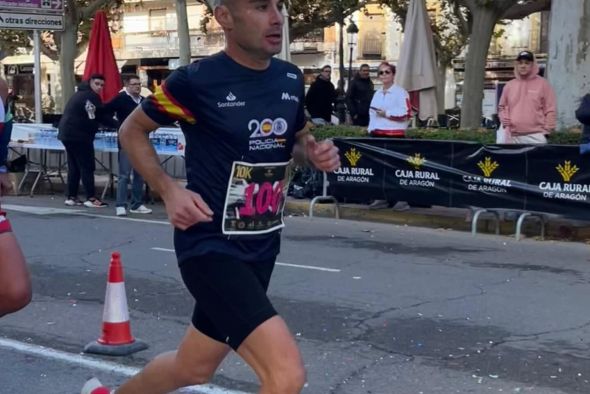 Javier Villarroya termina segundo en la 10K de Calatayud