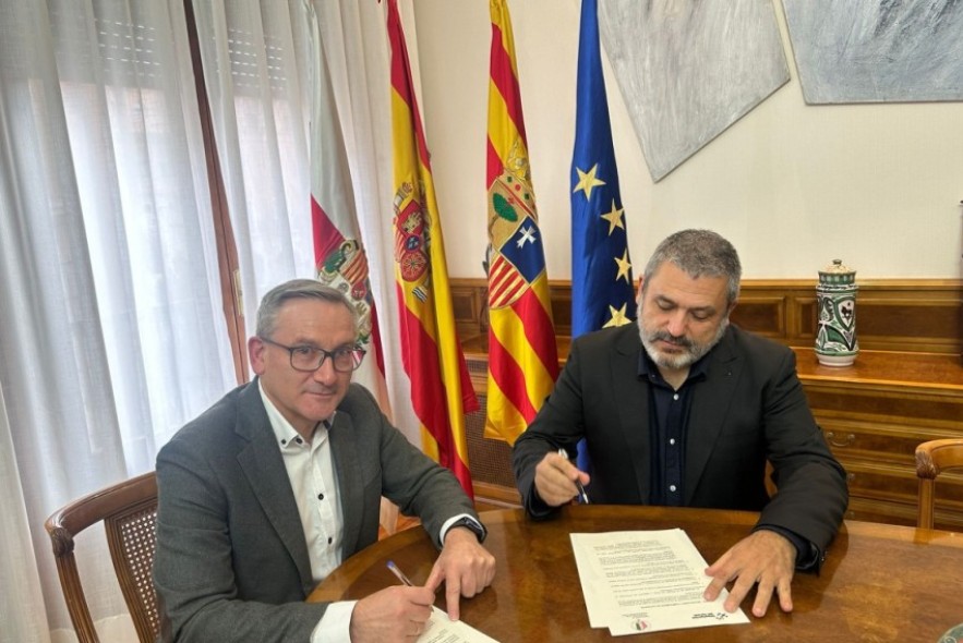 La DPT y el Obispado de Teruel y de Albarracín firman un convenio de 20.000 euros para organizar exposiciones y conferencias