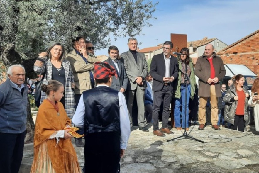 Más de 70 jinetes participan en la trashumancia de la Feria de Aguaviva