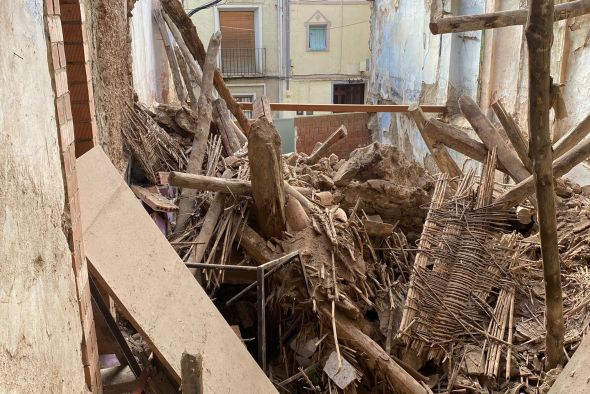 Montalbán derribará este miércoles la primera de las casas que quedaron en ruina tras la dana