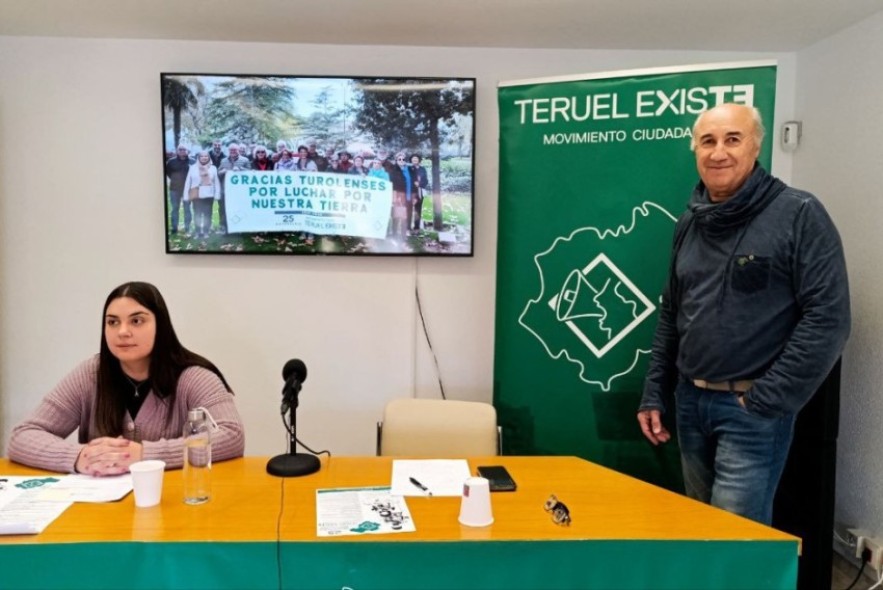 El movimiento ciudadano Teruel Existe celebra su 25 aniversario con una semana llena de actividades agradeciendo a los turolenses su lucha