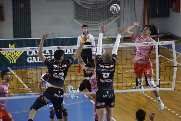 El Pamesa Teruel Voleibol se rehace en el momento indicado