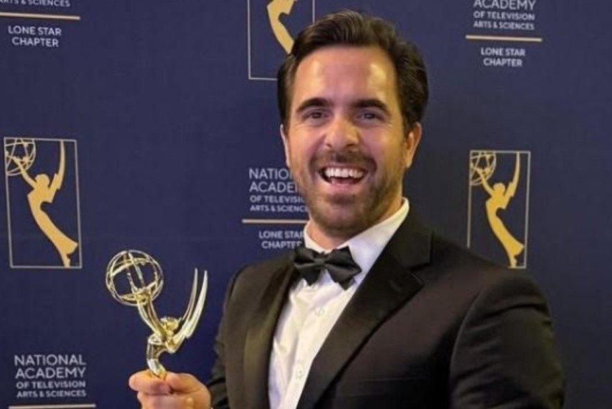 El turolense Antonio Sánchez gana un Emmy como meteorólogo de Univisión Houston