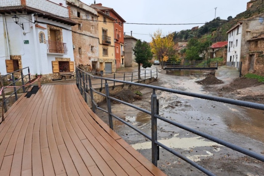 Montalbán, la Hoz de la Vieja y Olba tratan de recuperar la normalidad un mes después de la dana