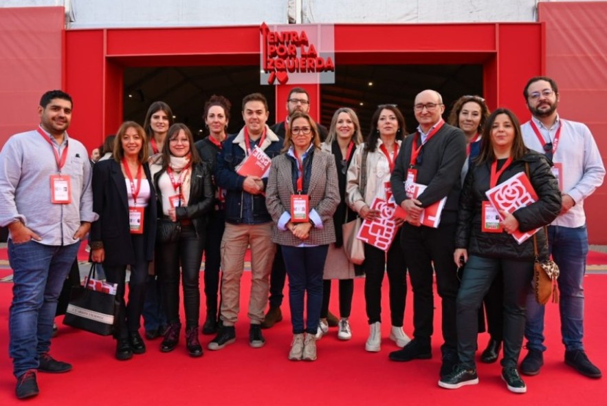 La delegación del PSOE Teruel ya está participando en el 41 congreso federal de Sevilla