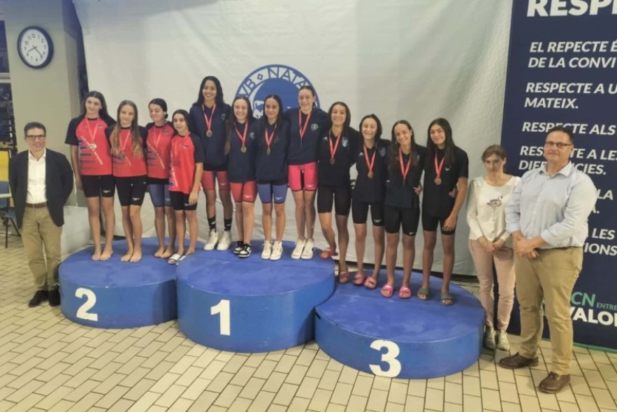 Irene Ciércoles consigue siete oros y una plata en los Campeonatos de Cataluña de natación