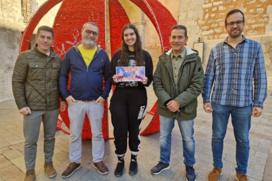 El Ayuntamiento de Teruel felicita la Navidad con una postal diseñada por una alumna de la Escuela de Arte