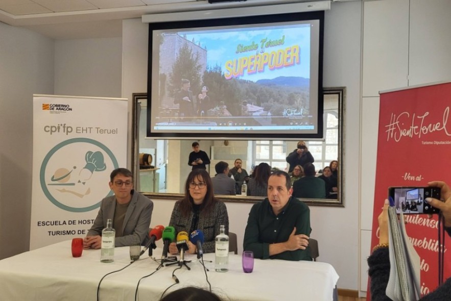 El nuevo anuncio de Turismo de la DPT quiere despertar el superpoder con los alimentos de Teruel