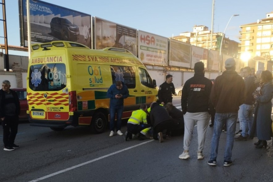 Muere una mujer de 90 años tras ser atropellada por un conductor que dio positivo en alcohol y drogas en un paso de cebra de Teruel