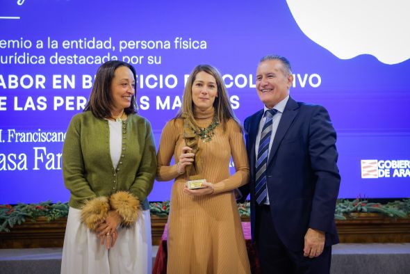 La residencia geriátrica de Burbáguena, galardonada en los Premios del Mayor