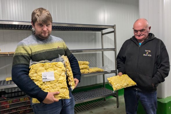 Torres de Albarracín se erige como despensa de patatas de la hostelería aragonesa