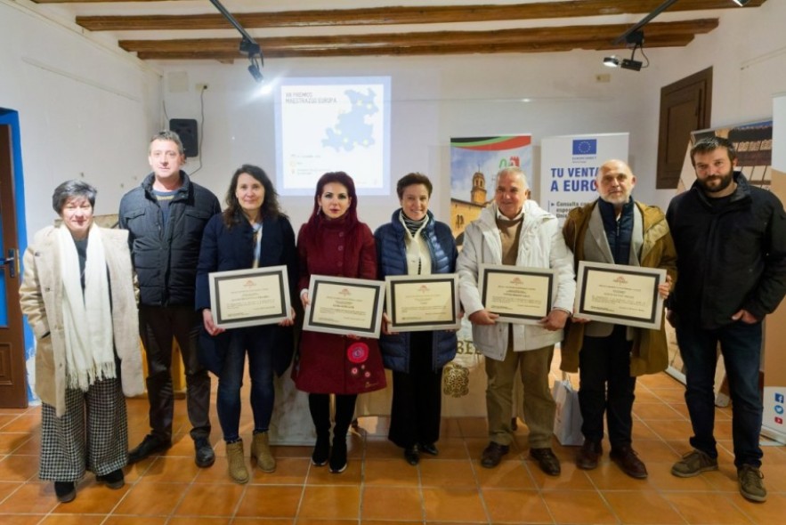 El Hotel Castellote, T-Guío, la Asociación Cultural de Mirambel, Pascual Granada y Elifio Feliz de Vargas Pastor reciben los XIII Premios Maestrazgo Europa