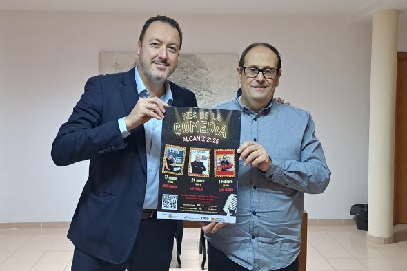 Leo Harlem, Jordi Merca y Luis Zahera llevan la carcajada al Mes de la Comedia de Alcañiz