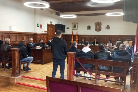 Dieciocho años de prisión para ocho personas por la venta de drogas en Alcañiz