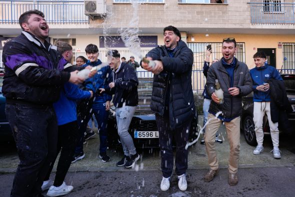 El Gordo viaja a Logroño, pero rebota en familias de un club de básquet de un barrio humilde de Madrid