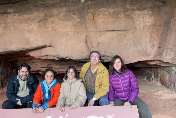 Las pinturas del Navazo  de Albarracín, las primeras  de arenisca consolidadas con nanomateriales