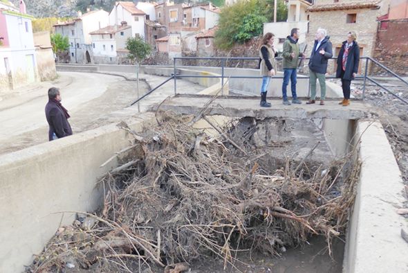 El Gobierno de Aragón aprueba varias actuaciones para hacer frente a los daños causados por las danas