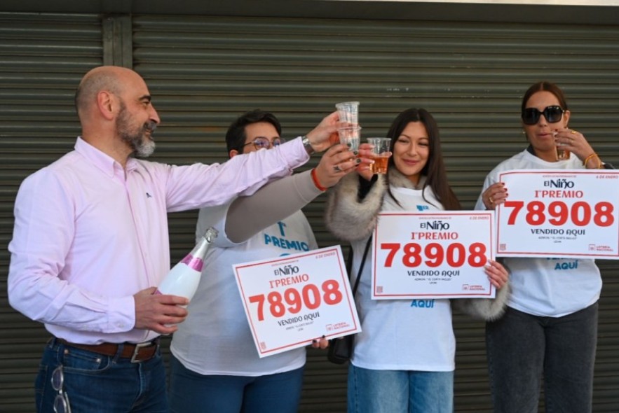 El Sorteo de El Niño esquiva Teruel pero deja parte del segundo y tercer premio en  Aragón