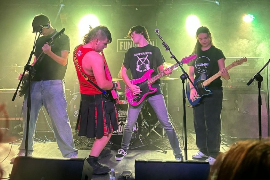 Kalumnia llegó a la final de la Guerra de Bandas del Festival Actual de Logroño